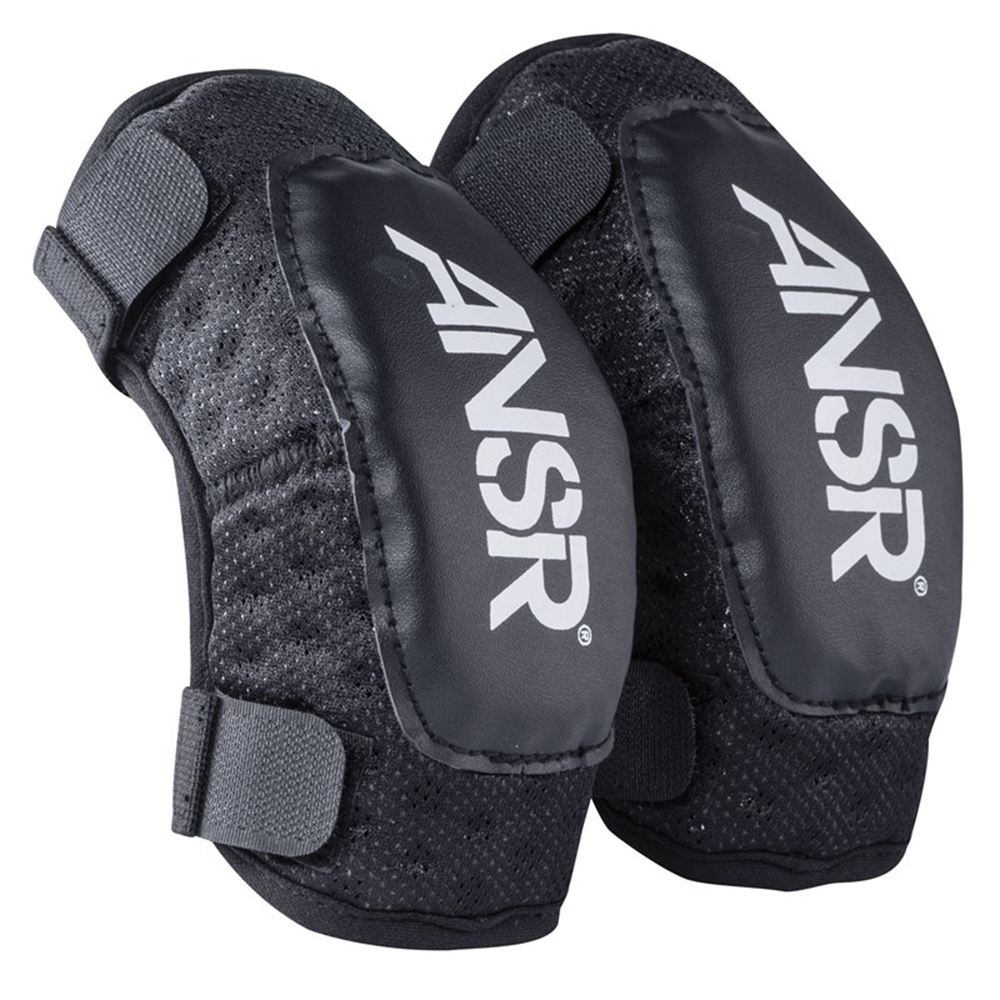 PEEWEE KIDS ELBOW GUARDS BLACK LARGE/X-LARGE