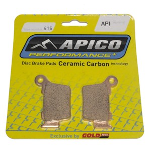 BRAKE PADS APICO 416 KTM/HQV/GAS SX/TC/MC65 FRONT & REAR 23-25 S3