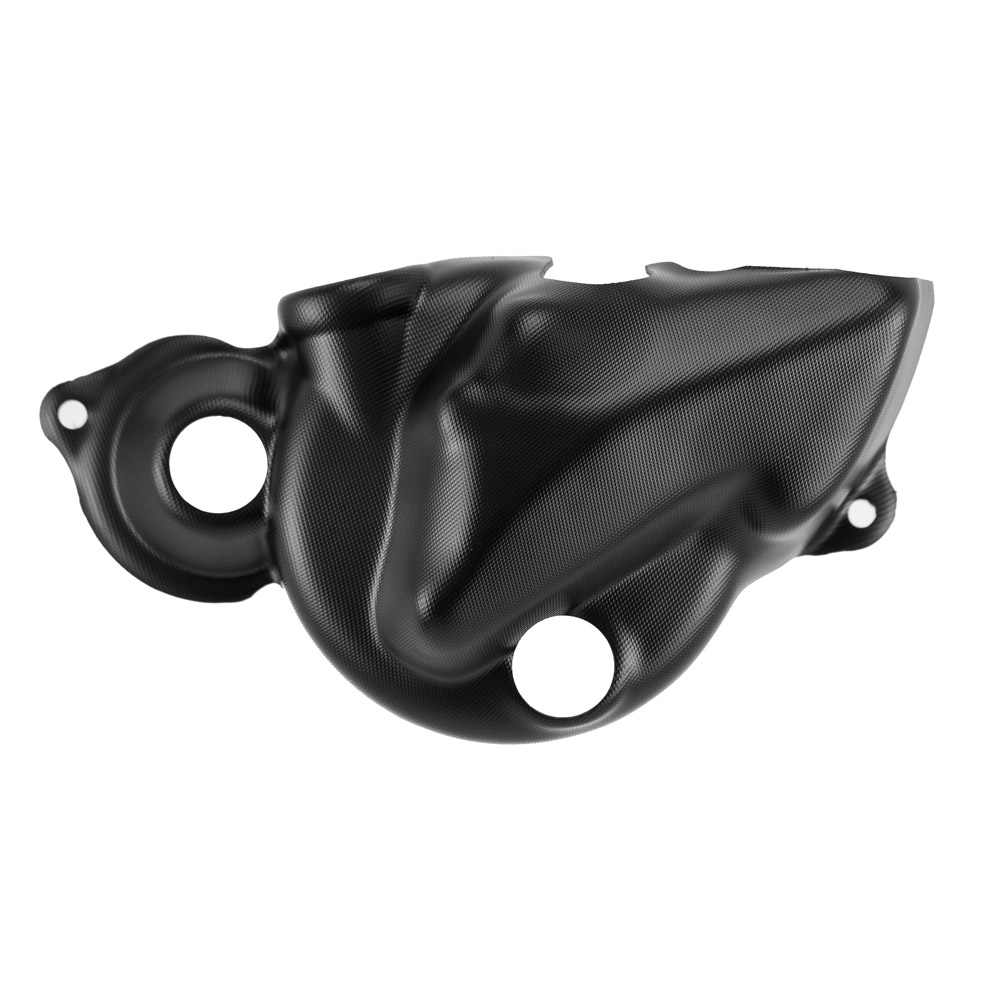 CLUTCH AND WATERPUMP COVER BETA EVO 80 05-25  FACTORY BLACK