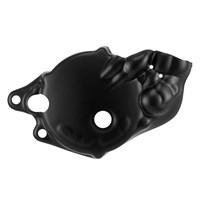 CLUTCH AND WATERPUMP COVER GAS-GAS TXT/PRO/RACING  02-16  FACTORY BLACK