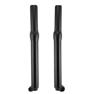 FORK GUARDS FULL LENGTH TECH 39MM FORK GAS-GAS, TRS, 4RT, SHERCO, SCORPA, E-MOTION 11-23 FACTORY BLACK (R)