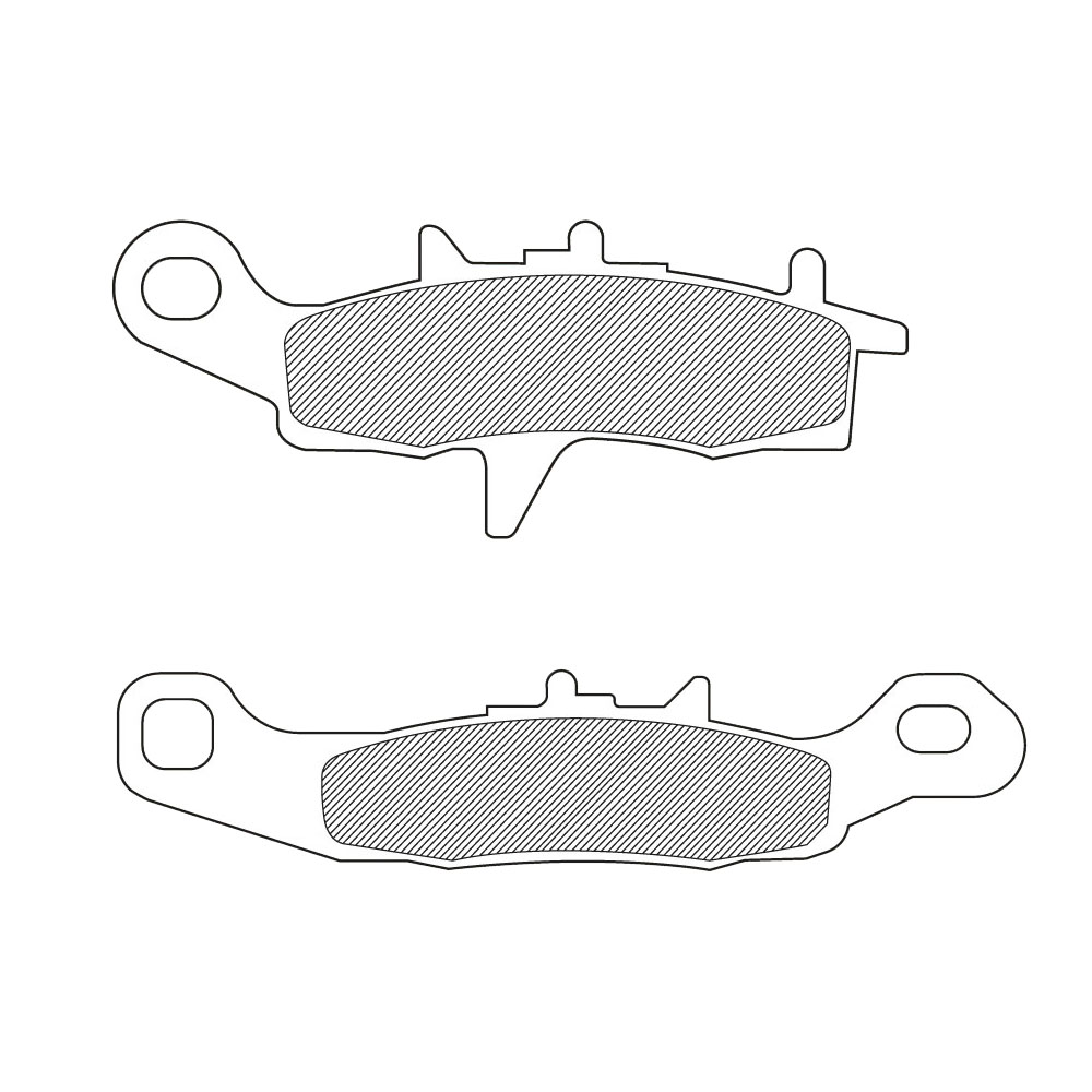 BRAKE PADS FRONT/REAR KAW/SUZ KX80-112 98-24, RM85 05-24 (GF108) (R)