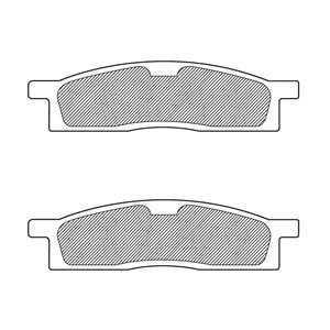 BRAKE PADS REAR YZ65 18-24,  FRONT YZ80 93-01, YZ85 02-24  (GF034) (R)