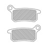 BRAKE PADS FRONT/REAR KTM/HQV/GAS 65CC (GF185) (R)