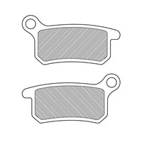 BRAKE PADS FRONT/REAR GASGAS/HUSKY/KTM 65CC (GF185) (R)