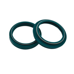 SKF FORK OIL AND DUST SEAL KIT GREEN DUAL LIP HEAVY DUTY KAYABA 48MM FANTIC/GASGAS/TM/KAWASAKI/YAMAHA